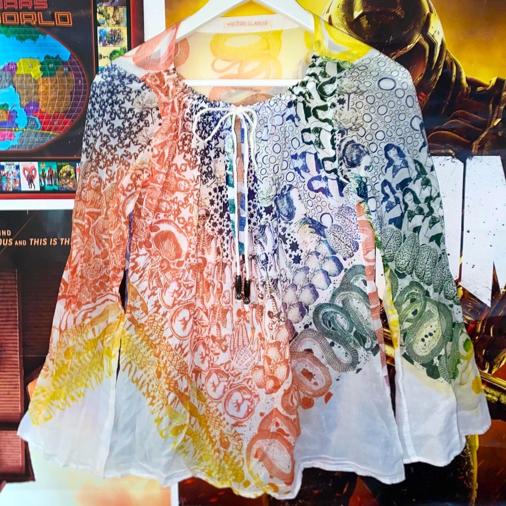 Hysteric Glamour Muslin Blouse - Picture 2 of 4